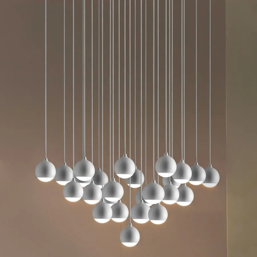 obrazek 3 Unikalna lampa wisząca, żyrandol z serii Shallow od włoskiej marki
