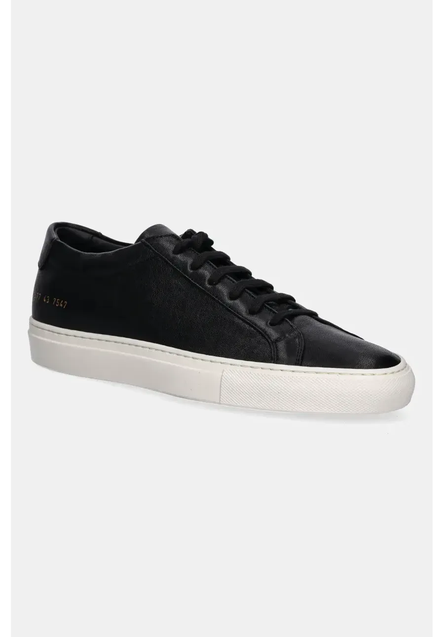 obrazek 1 Common Projects sneakersy skórzane Summer Achilles męskie kolor czarny 2477