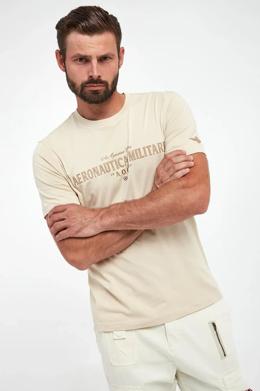 obrazek 1 T-shirt męski AERONAUTICA MILITARE Aeronautica Militare