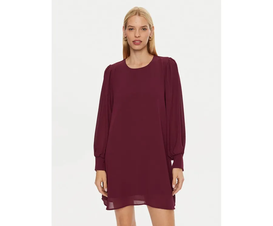obrazek 1 Rinascimento Sukienka koktajlowa CFC0120503003 Fioletowy Regular Fit