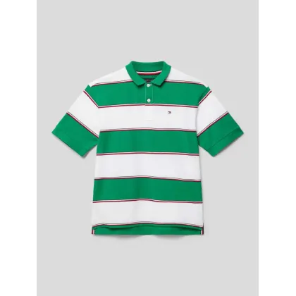 Zdjęcie Koszulka polo z wyhaftowanym logo model ‘GLOBAL’