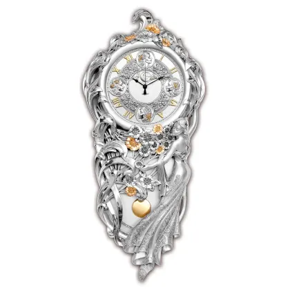 Picture Exciting luxury hanging clock