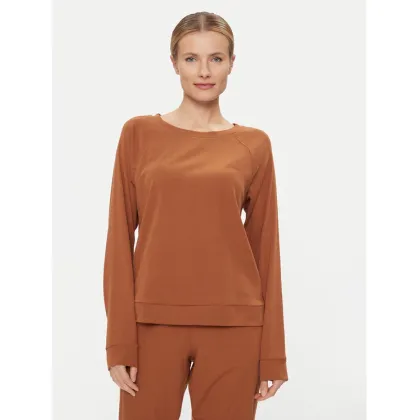 Zdjęcie Calvin Klein Underwear Koszulka piżamowa 000QS7003E Brązowy Regular Fit
