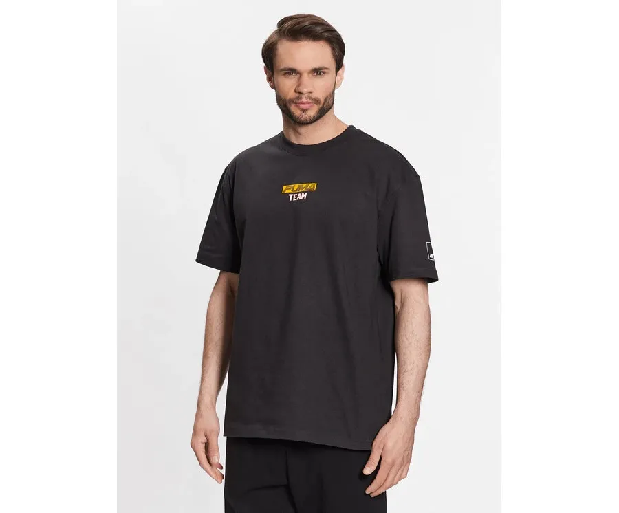 obrazek 1 Puma T-Shirt Uptown Stick To It 539158 Czarny Regular Fit