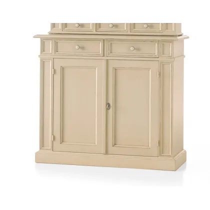 Zdjęcie Kredens z 2 drzwiami, 2 szufladami w komplecie z 1 półką - Zanini