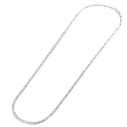 Zdjęcie Elegancki męski łańcuszek z włoskiego srebra (60 cm)