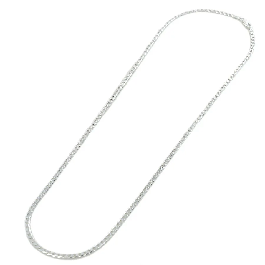 obrazek 1 Elegancki męski łańcuszek z włoskiego srebra (60 cm)