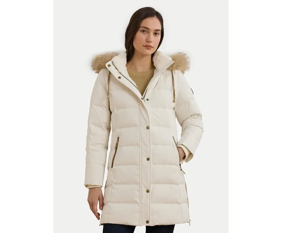 obrazek 1 LAUREN RALPH LAUREN Kurtka puchowa 297957509002 Écru Regular Fit