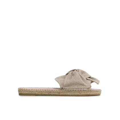 Zdjęcie Manebi Espadryle Oragnic Hemp Sandals With Knnot O 7.1 JK Beżowy