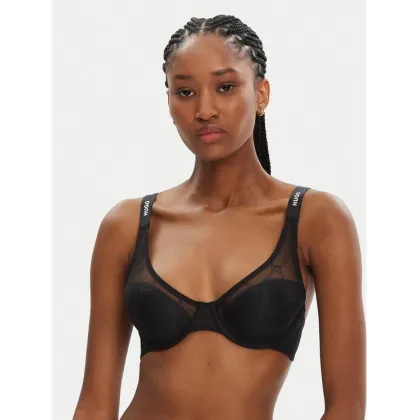 Zdjęcie HUGO Biustonosz z fiszbiną 50535237 Czarny