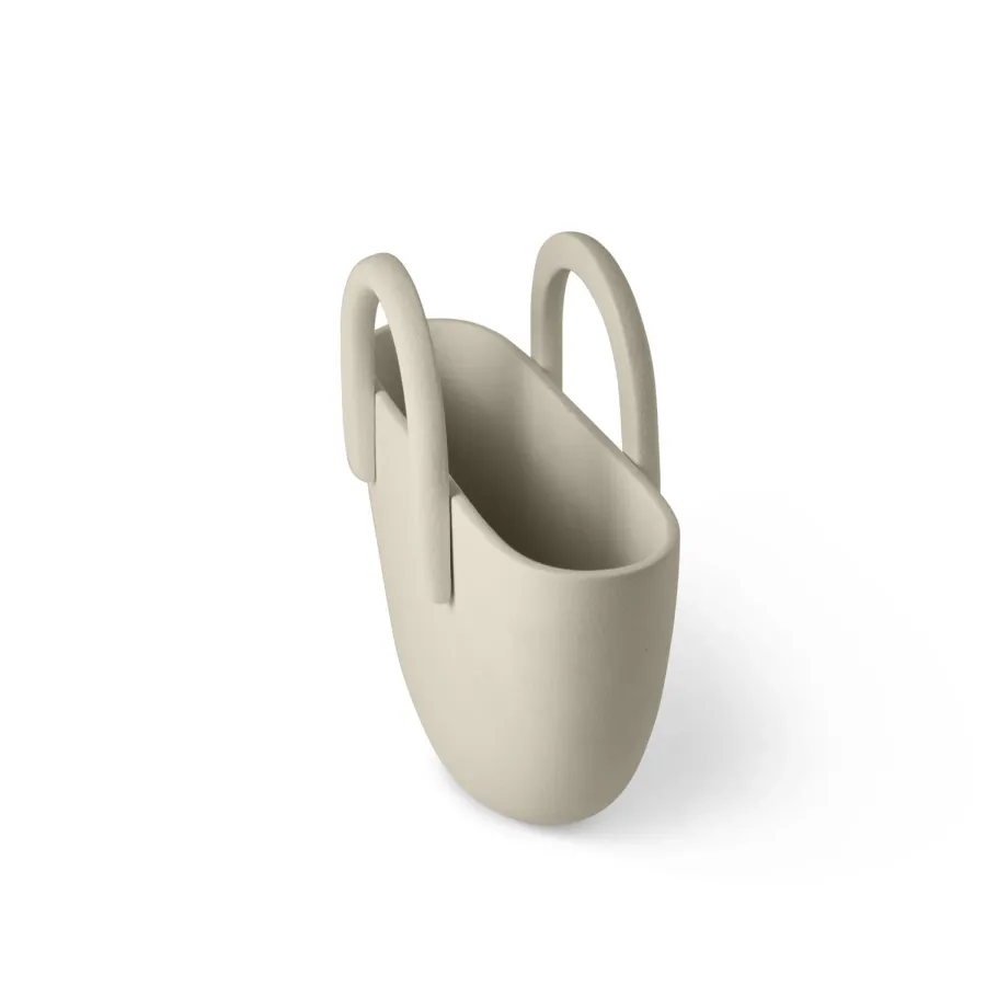 obrazek 8 Włoski wazon ceramiczny Bag do stylowych wnętrz lub ogrodów