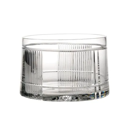 Zdjęcie Ekskluzywna miska z kryształu z kolekcji Piet z pionowymi ozdobnymi liniami– Vista Alegre