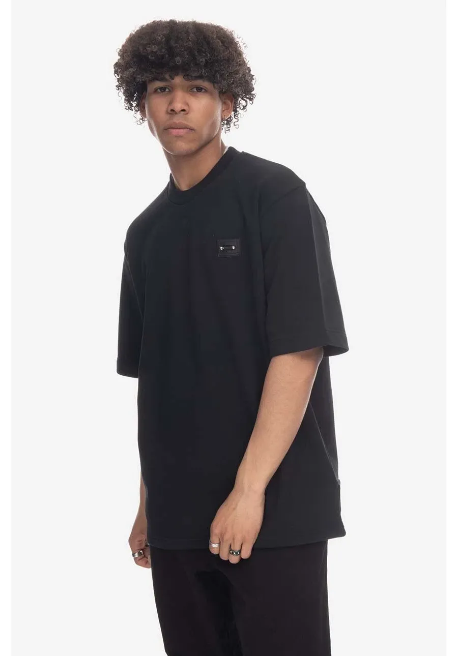 obrazek 1 Neil Barett t-shirt bawełniany kolor czarny gładki PBJS183.U514C-3579