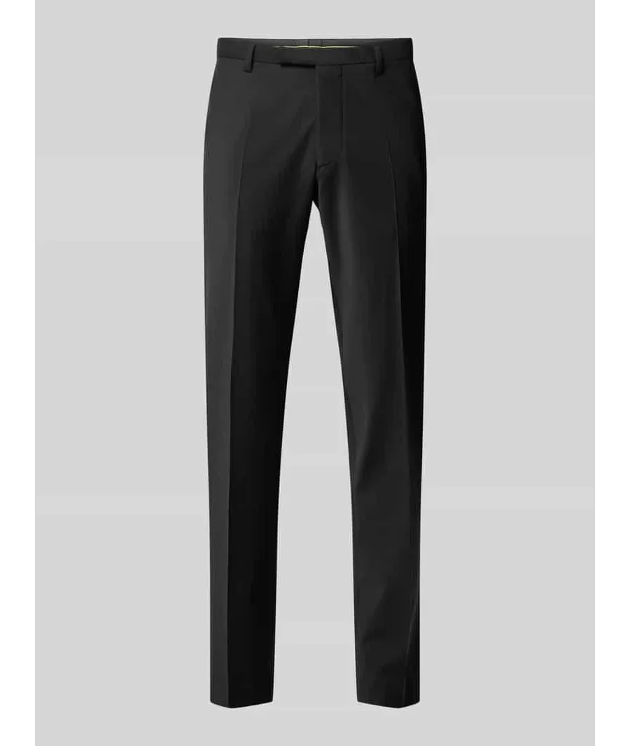obrazek 1 Spodnie do garnituru o kroju super slim fit z dodatkiem żywej wełny model ‘Cicastello’ ‘CIPOWERSTRETCH’