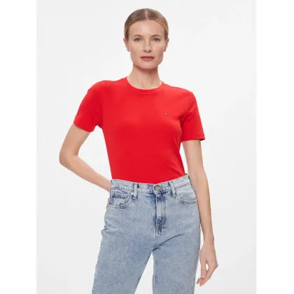 Zdjęcie Tommy Hilfiger T-Shirt New Cody WW0WW40587 Czerwony Slim Fit