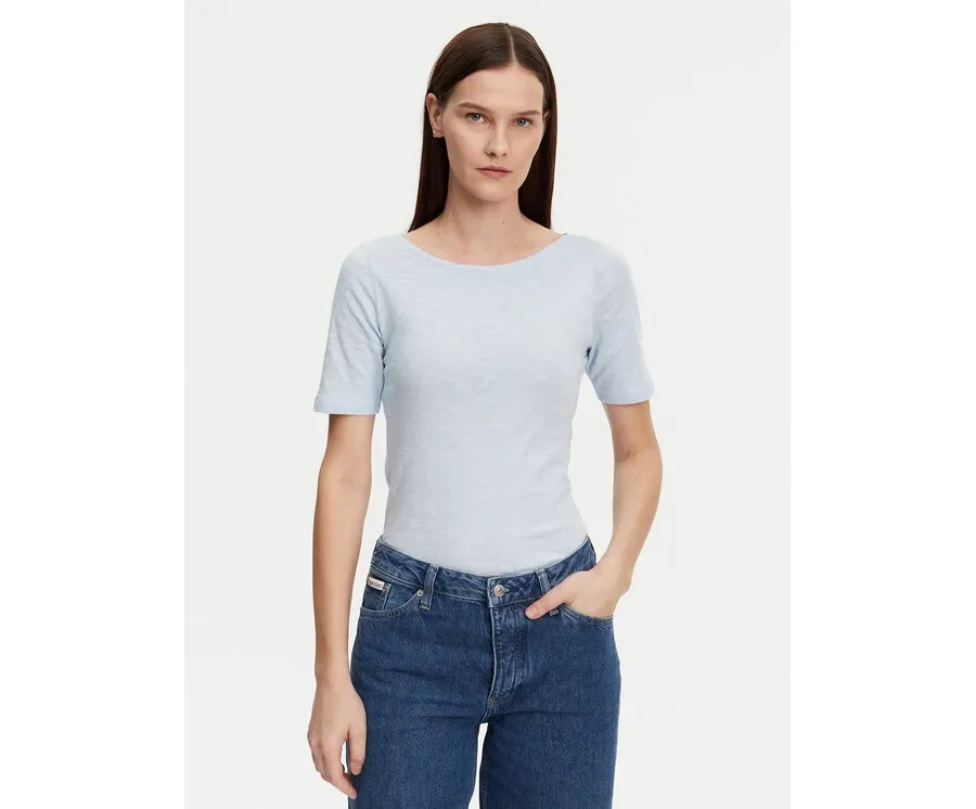 obrazek 1 Marc O'Polo Bluzka 502 2261 51399 Błękitny Regular Fit