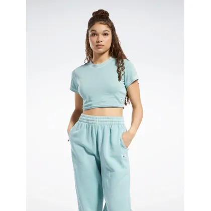 Zdjęcie Reebok T-Shirt Classics Natural Dye Cropped Fitted T-Shirt HK4968 Szary