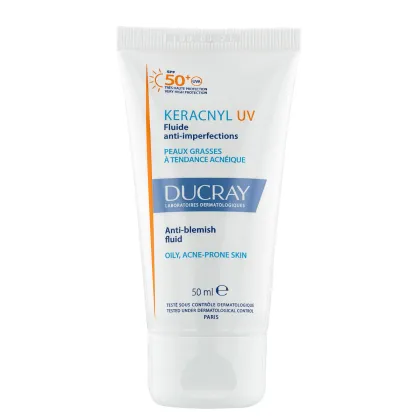 Zdjęcie Ducray Keracnyl Uv Fluid przeciw niedoskonałościom 50 ml
