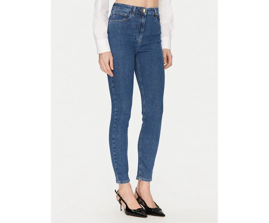 obrazek 1 Elisabetta Franchi Jeansy PJ-86I-51E2-V320 Granatowy Regular Fit