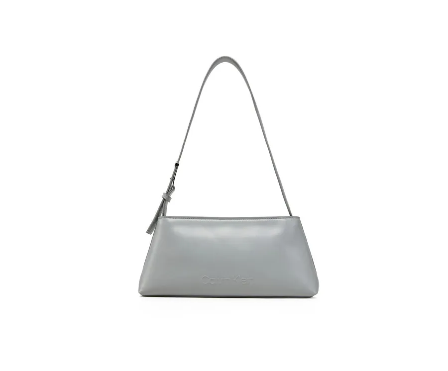 obrazek 1 Calvin Klein Torebka Embossed Logo Shoulder Bag K60K612550 Szary