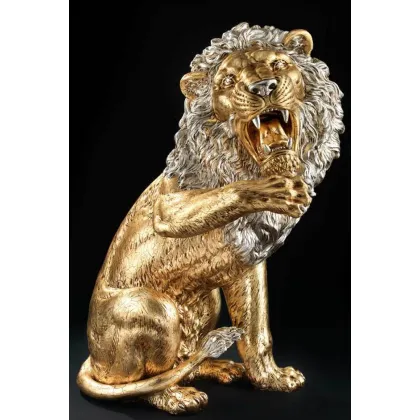 Picture Ceramic fascinating lion for the living room
