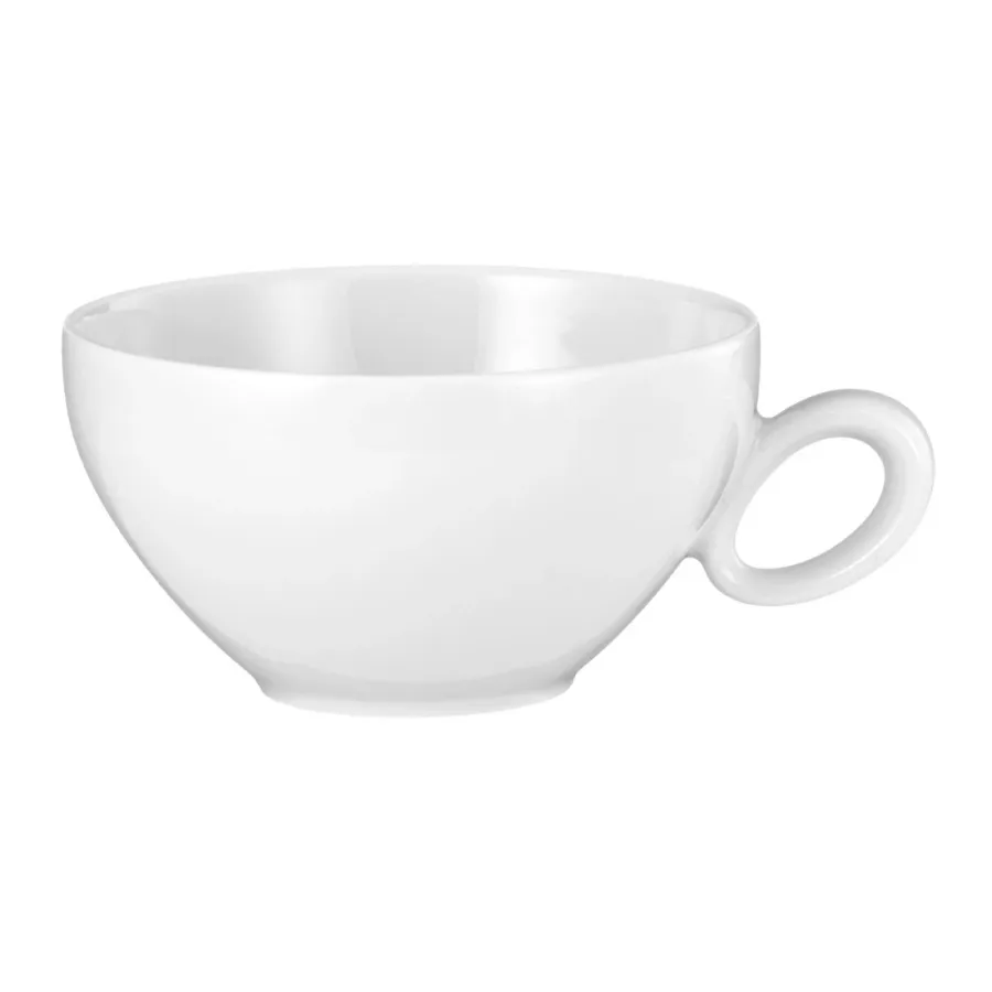 obrazek 1 Mała biała porcelanowa filiżanka do herbaty w stylu nowoczesnym - Seltmann Weiden