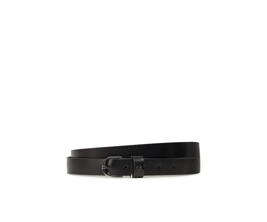 obrazek 1 Calvin Klein Pasek Damski Ck Metal Loop Round Buckle 2.5 K60K613147 Czarny