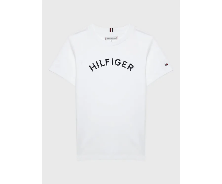 obrazek 1 Tommy Hilfiger T-Shirt Arched KS0KS00401 D Biały Regular Fit