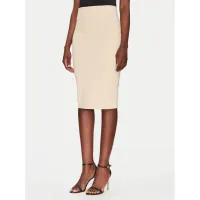 Zdjęcie ViCOLO Spódnica ołówkowa TD0093 Beżowy Regular Fit