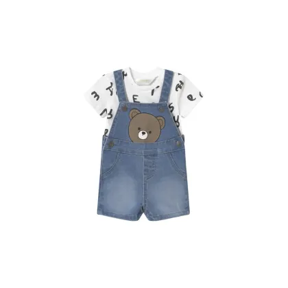 Zdjęcie Mayoral Komplet t-shirt i spodenki 1622 Niebieski Regular Fit