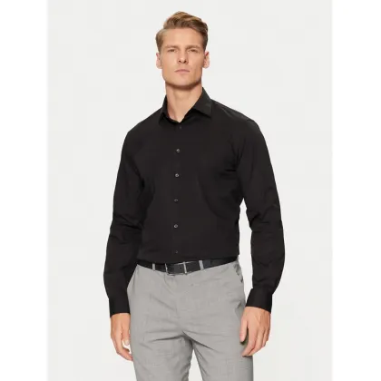 Zdjęcie Calvin Klein Koszula Poplin Stretch Regular Shirt K10K109509 Czarny Slim Fit