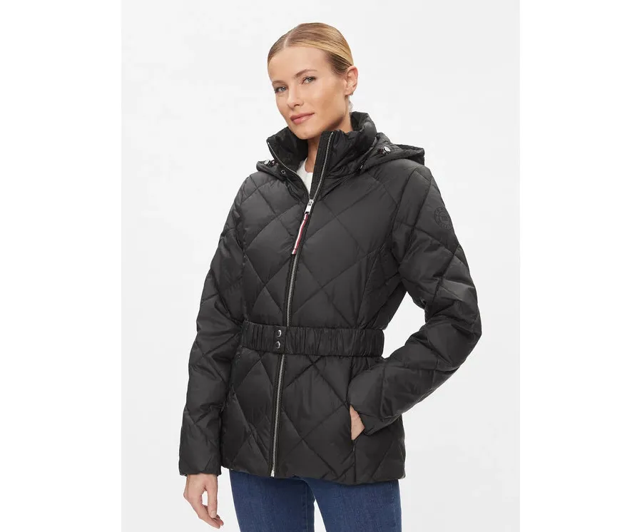 obrazek 1 Tommy Hilfiger Kurtka zimowa WW0WW40327 Czarny Regular Fit