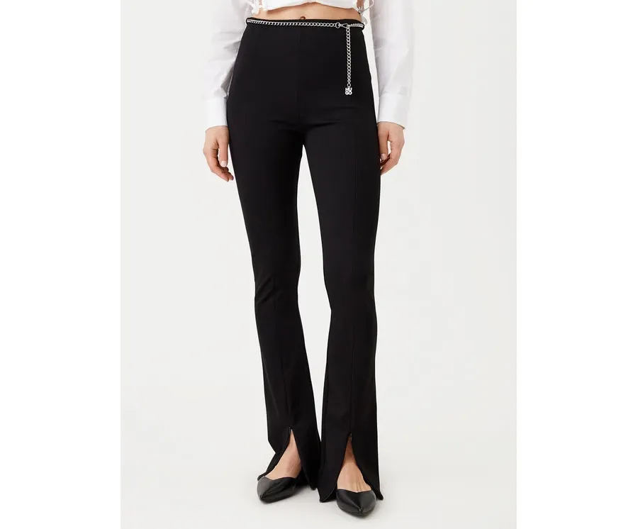 obrazek 1 HUGO Spodnie materiałowe 50530455 Czarny Slim Fit
