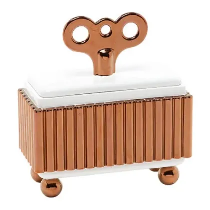 Zdjęcie Awangardowe małe pudełko z ceramiki na drobiazgi – Byfly