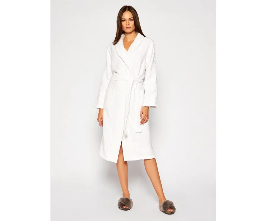 obrazek 1 Calvin Klein Underwear Szlafrok Robe 000EW1159E Biały