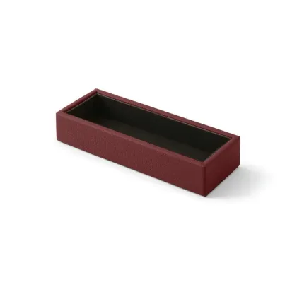 Picture Italian leather stand for writing utensils