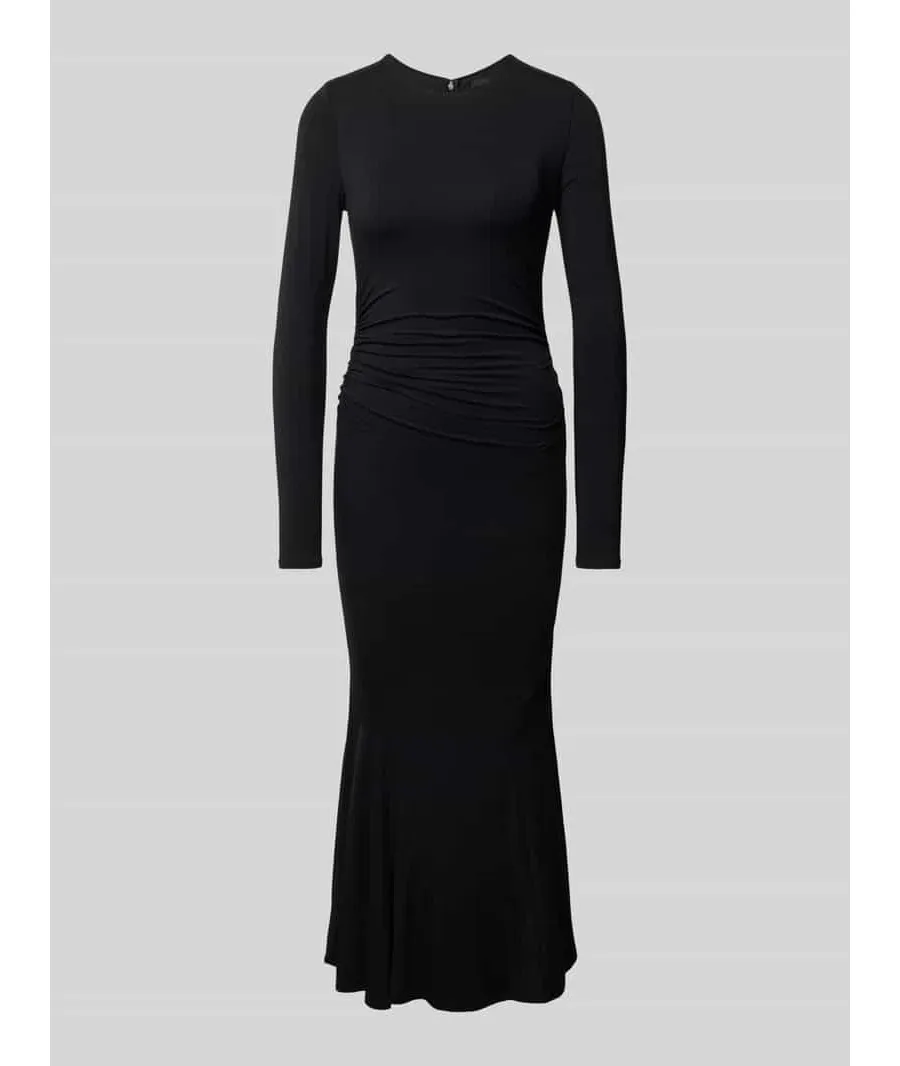 obrazek 1 Sukienka T-shirtowa z bocznymi marszczeniami model ‘DREW’