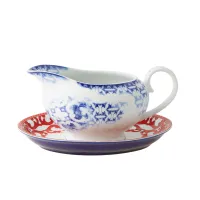 Zdjęcie Porcelanowa sosjerka Timeless z czerwono-granatowym motywem - Vista Alegre