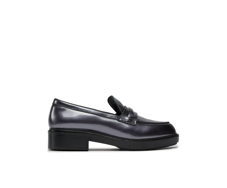 obrazek 1 Calvin Klein Loafersy Rubber Sole Loafer W/Hw - Pearl HW0HW02002 Czarny
