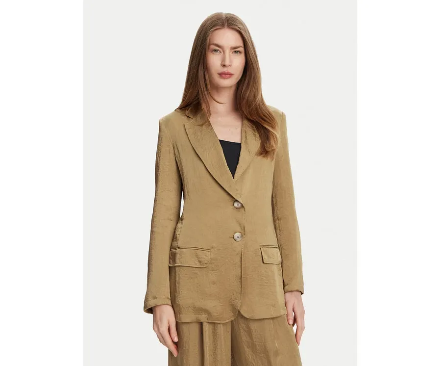 obrazek 1 Marella Marynarka Selz 2513041085 Beżowy Regular Fit