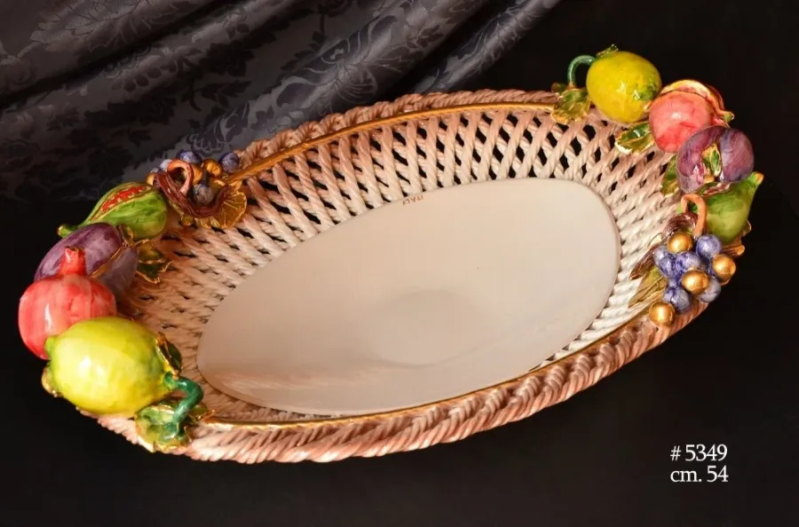obrazek 1 Ładna patera ceramiczna na stół do jadalni