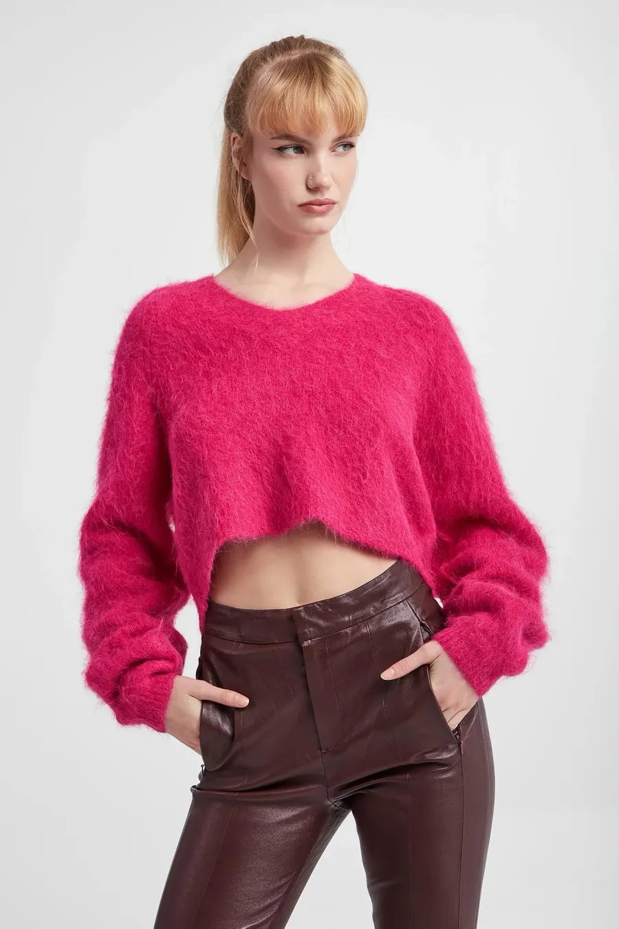 obrazek 1 Sweter damski z alpaką GESTUZ Gestuz