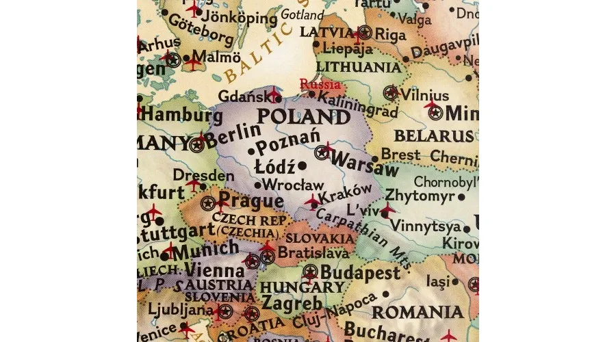 obrazek 5 Elegancka polityczna mapa świata National Geographic