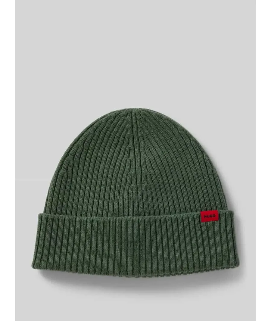 obrazek 1 Czapka beanie z naszywką z logo model ‘Xola’