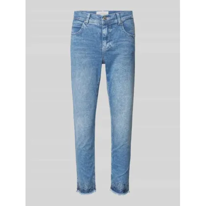 Zdjęcie Jeansy o skróconym kroju slim fit model ‘ORNELLA’