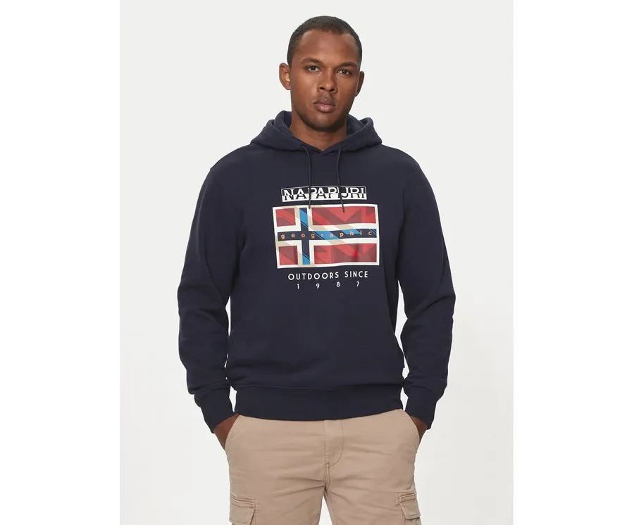 obrazek 1 Napapijri Bluza B-Dorees NP0A4IBD Granatowy Relaxed Fit