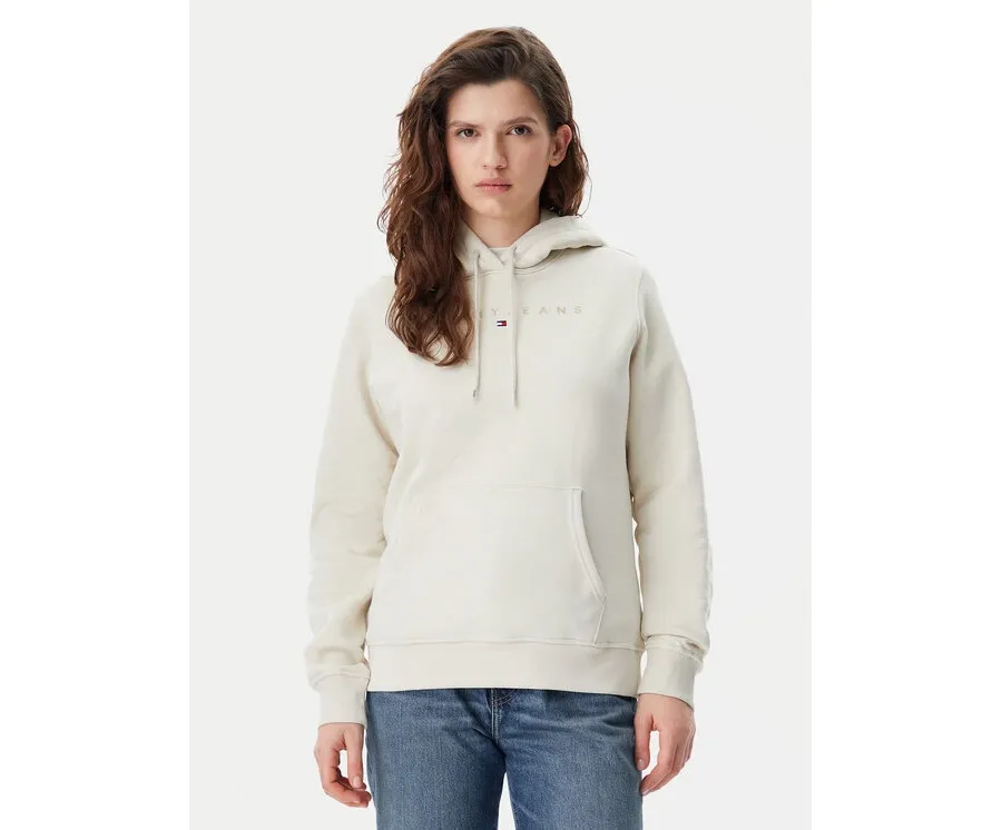 obrazek 1 Tommy Jeans Bluza Tonal Linear DW0DW20304 Beżowy Regular Fit