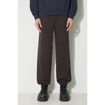 Zdjęcie Wood Wood spodnie dresowe bawełniane Cal Joggers kolor brązowy gładkie 10275000.2424