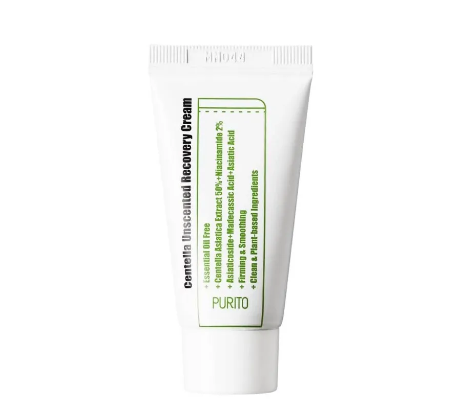 obrazek 1 Purito Centella Unscented Bezzapachowy krem regenerujący na bazie wąkroty azjatyckiej 15 ml