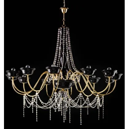Picture Decorative chandelier with Swarovski crystals